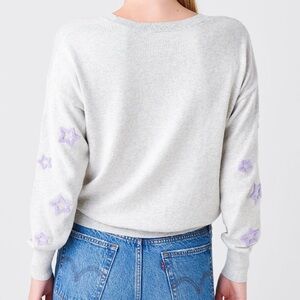 J Society Cotton Star Sweater